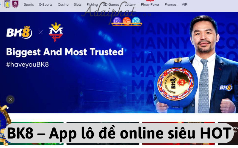 BK8 – App lô đề online siêu HOT