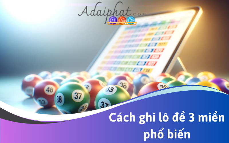 Bật mí cách ghi lô đề 3 miền hợp pháp, an toàn