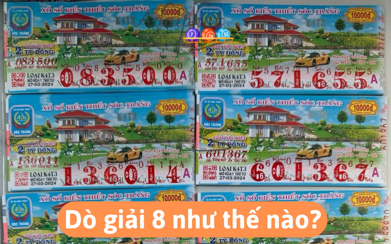 Dò giải 8 như thế nào?