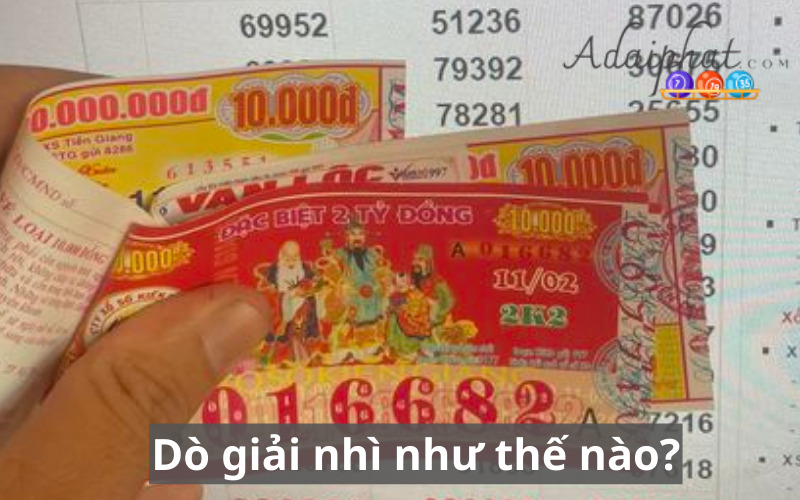 Dò giải nhì như thế nào?