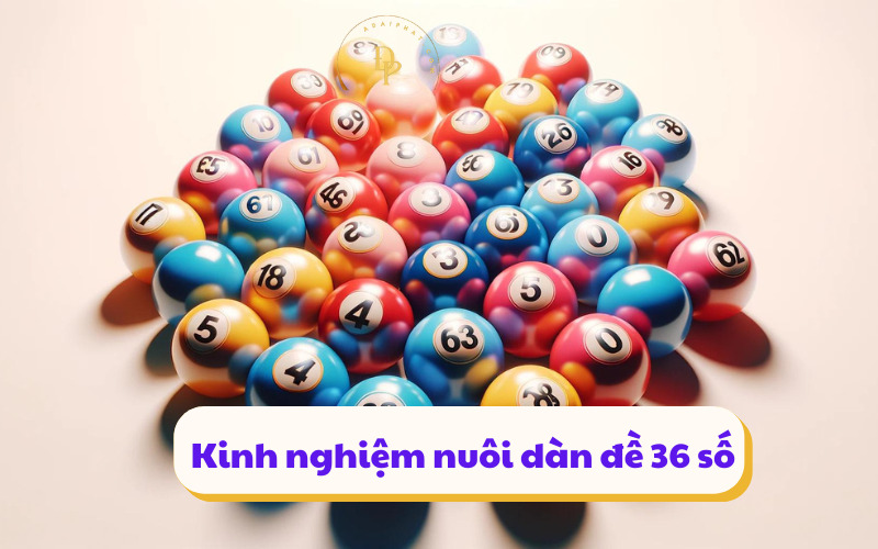 Kinh nghiệm nuôi dàn đề 36 số 