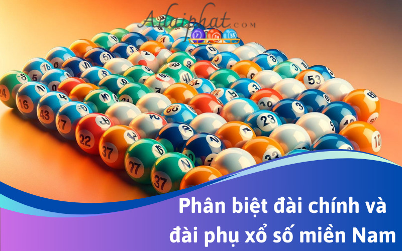 Phân biệt đài chính và đài phụ xổ số miền Nam