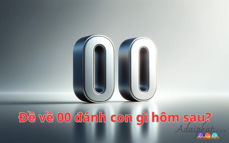 Đề về 00 đánh con gì hôm sau?