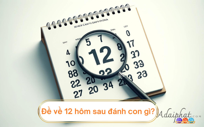 Đề về 12 hôm sau đánh con gì?