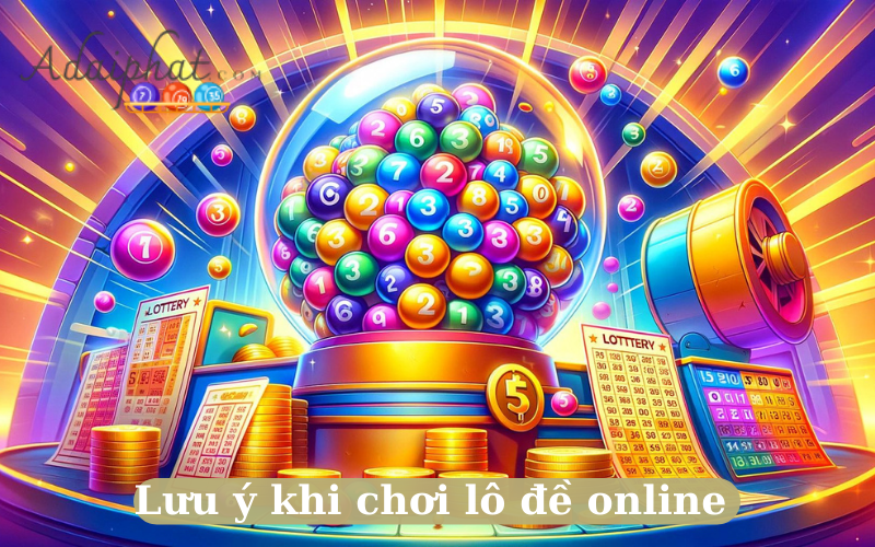 Lưu ý khi chơi lô dề online