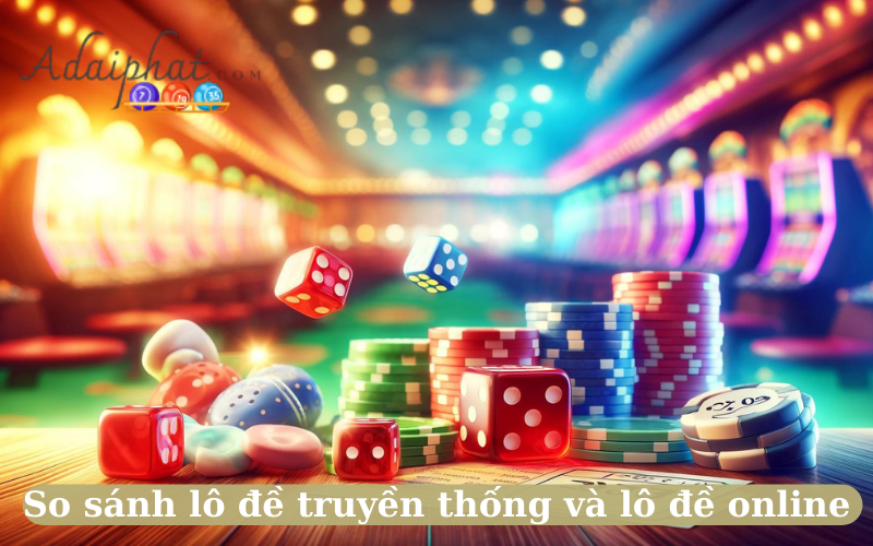 So sánh lô đề truyền thống và lô đề online 