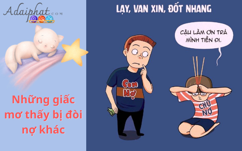 Những giấc mơ thấy bị đòi nợ khác