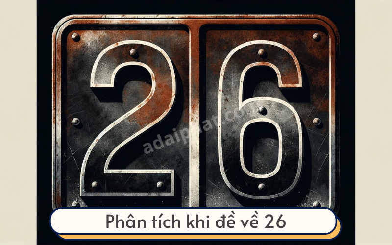 Phân tích khi đề về 26