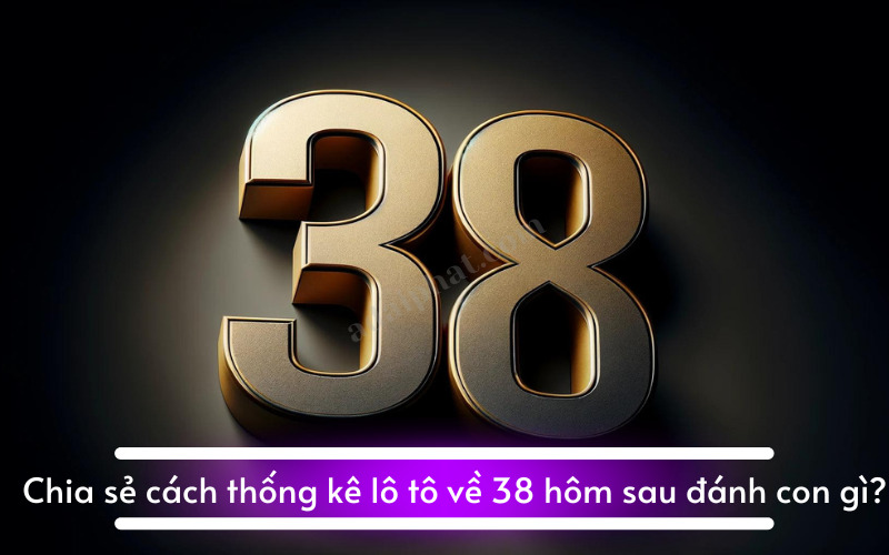 Chia sẻ cách thống kê lô tô về 38 hôm sau đánh con gì?